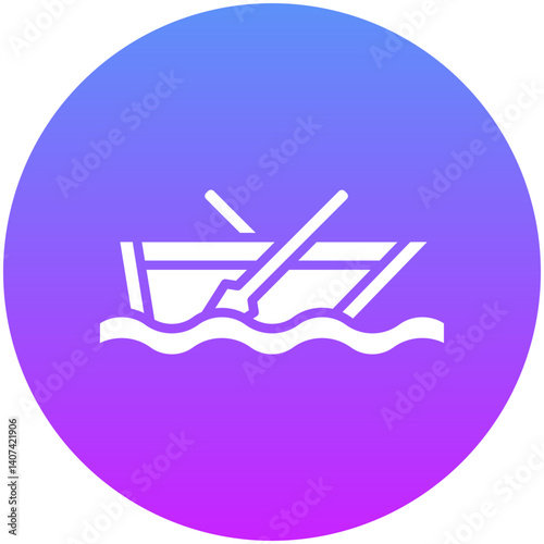 Rowing Boat Icon