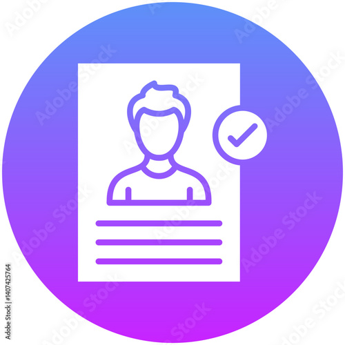 Job Candidate Male Icon