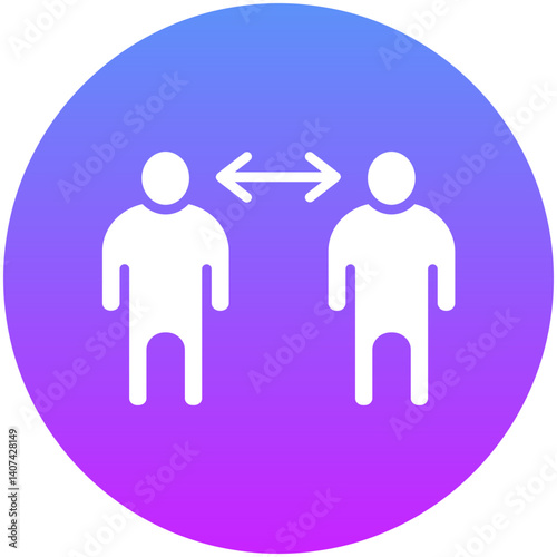Social Distancing Icon