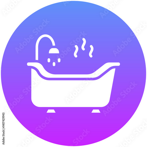 Hot Bath Icon