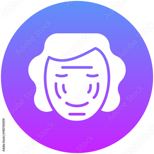 Wrinkled Face Icon