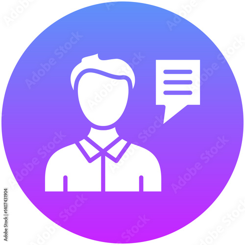 Verbal Communication Icon