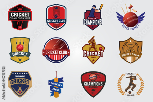 Cricket Team Logos bundle