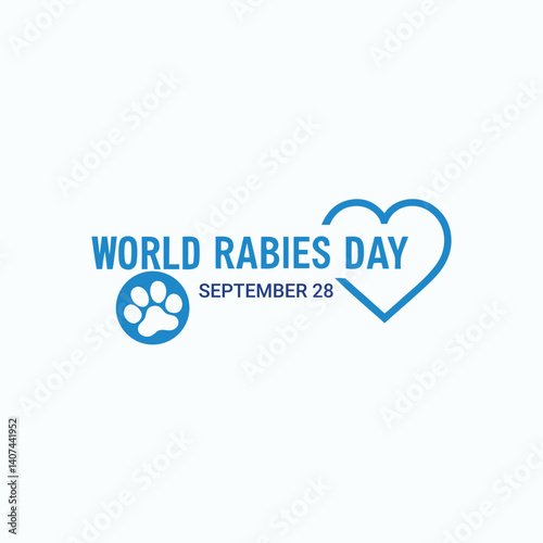 World Rabies Day Vector Illustration