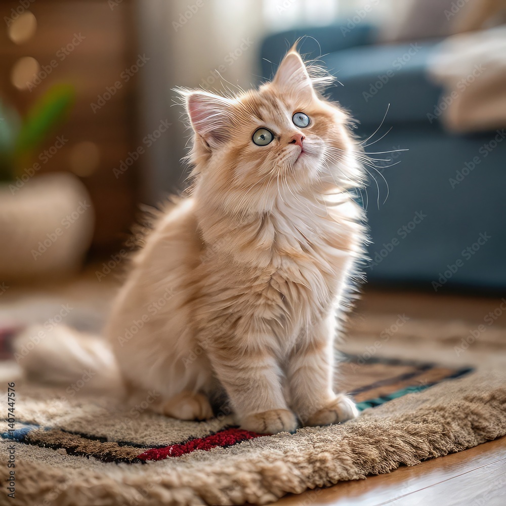 cat on transparent background , portrait of a cat, close up of cat