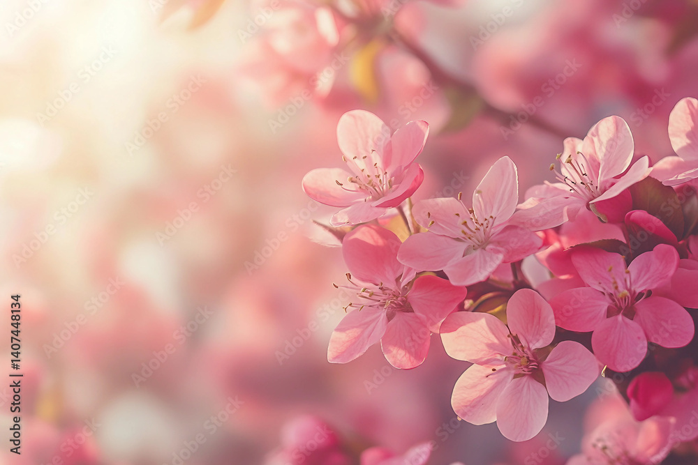 Abstract creative wallpaper with flowers made generative AI Abstract creative wallpaper with flowers made generative AI
