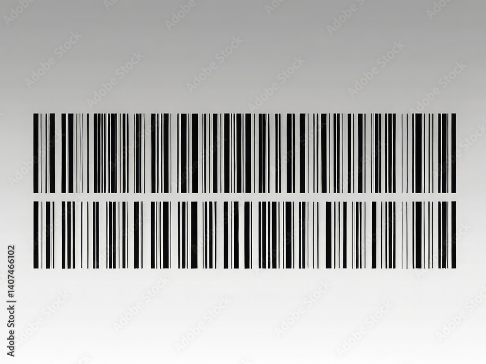 bar code on transparent background, barcode