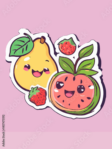vector illustration of an apple pie