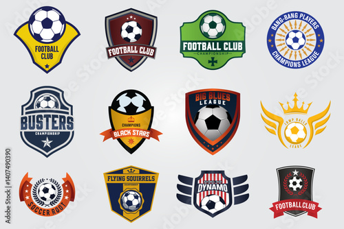 Football Logo Badge Collection
