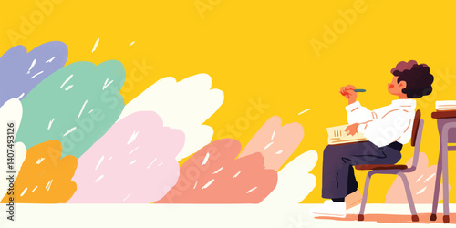 An illustration of a though...