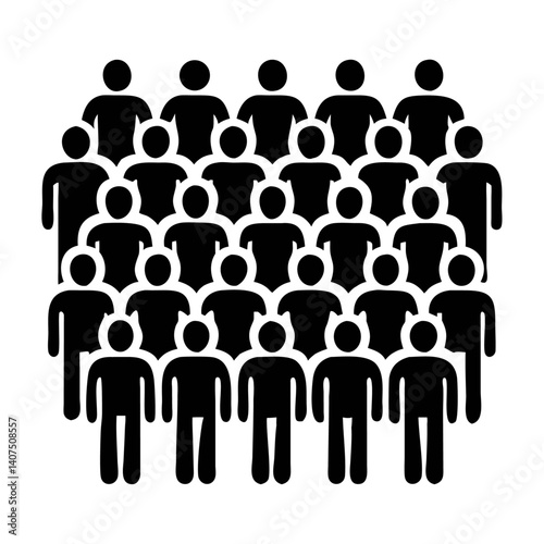 group of people silhouettes