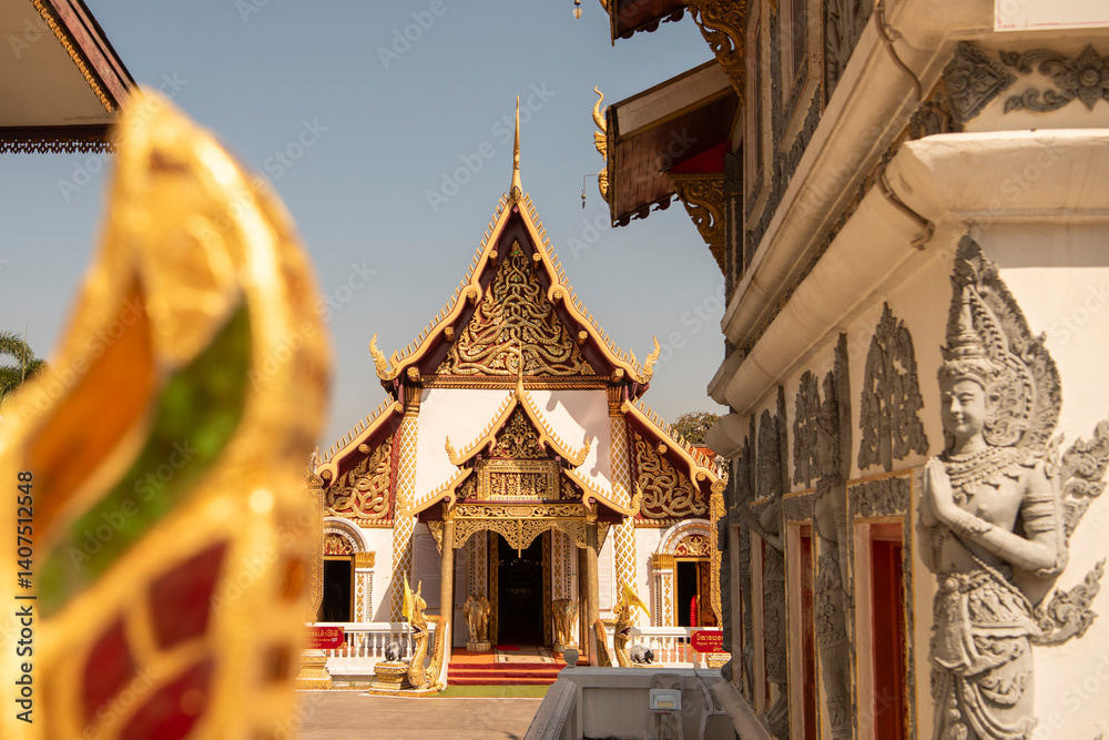 Obraz premium THAILAND PHRAE WAT SUNG MEN