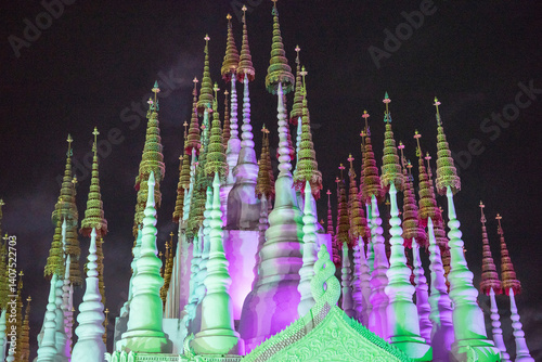 THAILAND PHRAE WAT PHONG SUNAN photo
