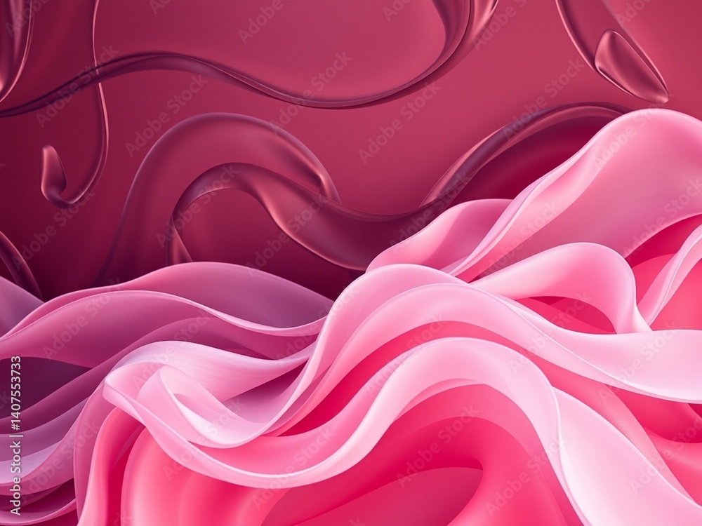 Fototapeta premium pink silk background