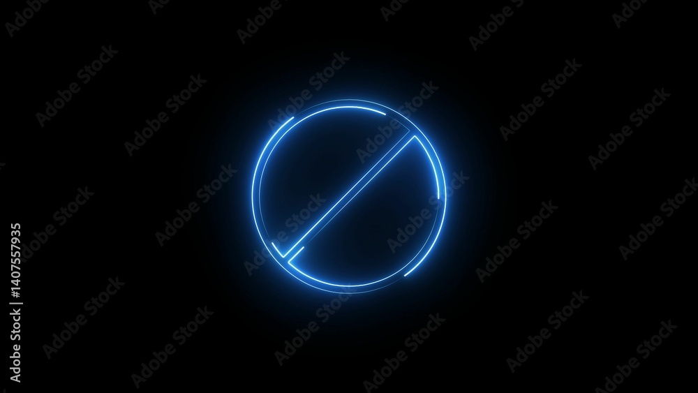 A bright neon block icon with sharp edges, glowing in electric blue and purple hues, symbolizing structure, restriction, or obstruction in a sleek, modern digital style. A bright neon block icon with sharp edges, glowing in electric blue and purple hues, symbolizing structure, restriction, or obstruction in a sleek, modern digital style.