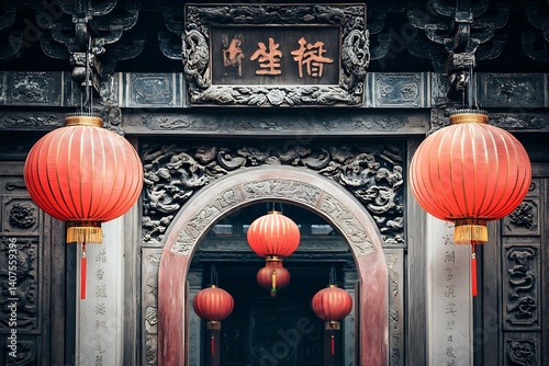 chinese new year lanterns