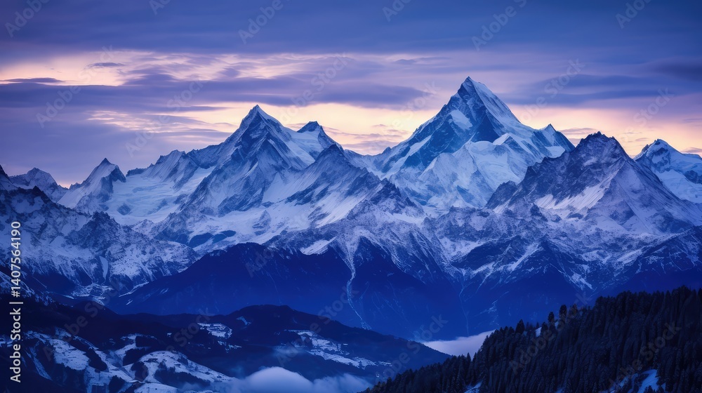 custom made wallpaper toronto digitalindigo blue snow