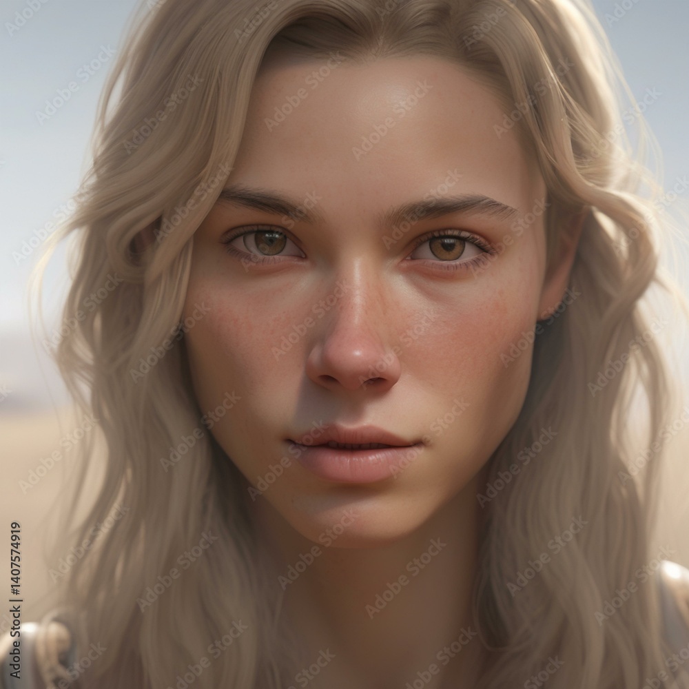 A highly detailed, hyper-realistic close-up portrait of an AI-generated human face. This digital artwork features lifelike skin textures, expressive eyes, and natural lighting. A highly detailed, hyper-realistic close-up portrait of an AI-generated human face. This digital artwork features lifelike skin textures, expressive eyes, and natural lighting.