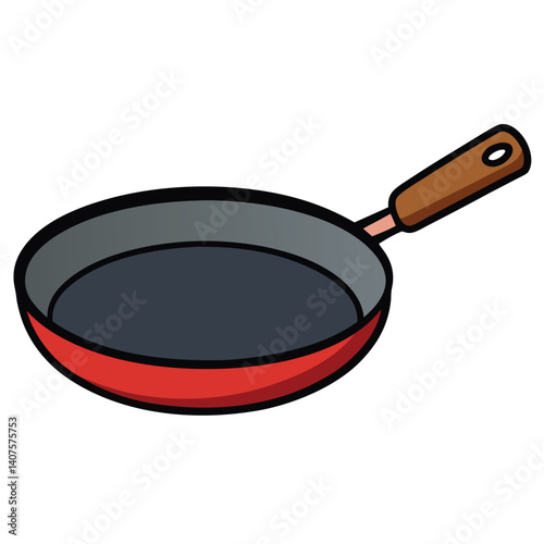Pans illustration flat vector design