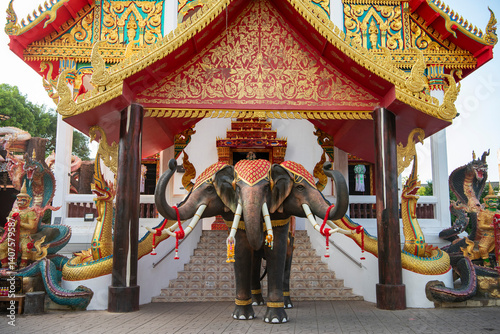 THAILAND PHRAE WAT SAWAN NIWET photo