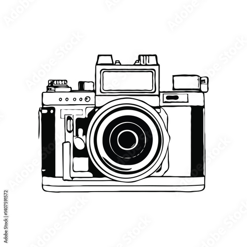 digital camera vector