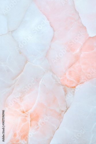 Wallpaper Mural Elegant Pink and White Marble Background with Soft Veins Torontodigital.ca