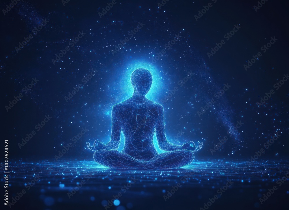 Meditation in Cosmic Harmony Through Digital Abstraction Meditation in Cosmic Harmony Through Digital Abstraction