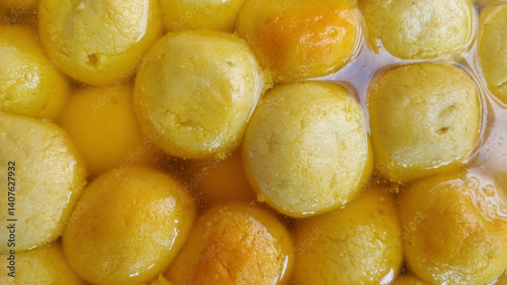 Rosogolla, famous Bengali sweet recipe for Navaratri festival. Indian Sweet Rasgulla Also Know as Rosogolla, Roshogolla, Rasagola, Ras Gulla, Anguri Rasgulla or Angoori.