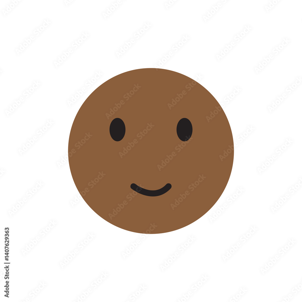 Green Sad Face Simple Vector Emoticon Icon Green Sad Face Simple Vector Emoticon Icon