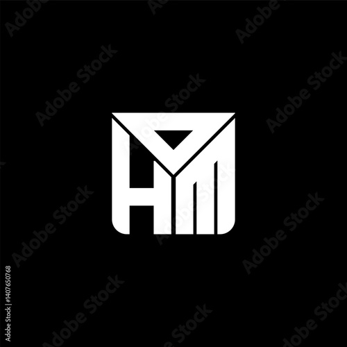 OHM letter logo creative design with vector graphic, OHM simple and modern logo. OHM luxurious alphabet design