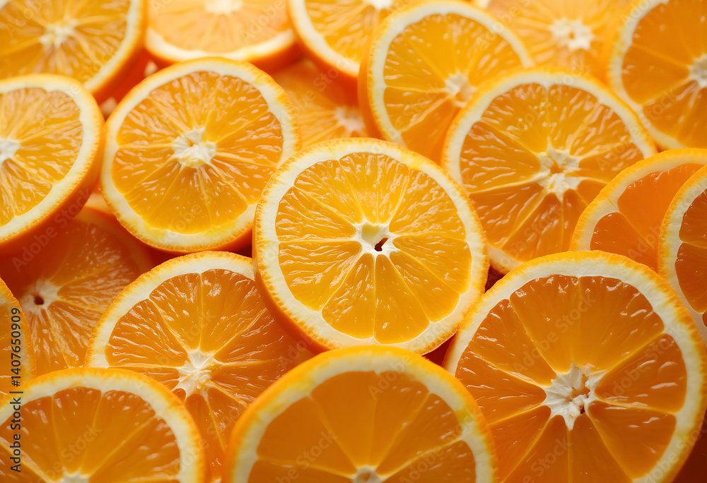 Orange Fruit Slices – Full Frame Citrus Background for Fresh and Vibrant Texture Orange Fruit Slices – Full Frame Citrus Background for Fresh and Vibrant Texture