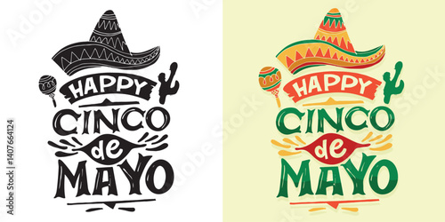 Cinco de Mayo. May 5, federal holiday in Mexico. Fiesta banner and poster design with flags, flowers, decorations. mexico independence celebration. Vector illustration. anniversary of Mexico's victor.