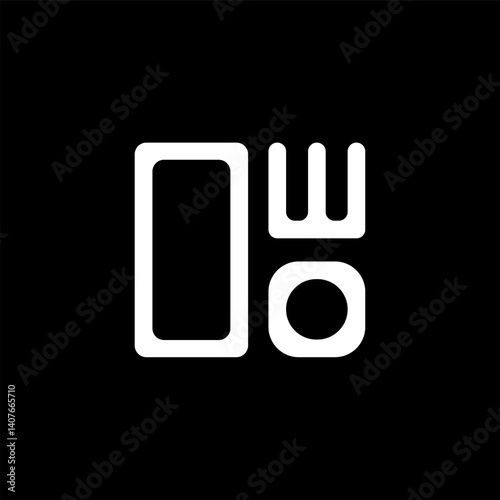 OWO letter logo creative design with vector graphic, OWO simple and modern logo. OWO luxurious alphabet design