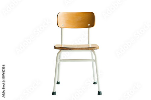 a chair with a backrest