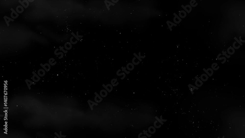 Night stars skies with twinkling or blinking stars motion background. Looping seamless space backdrop. full hd video loop