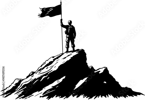 Victory for Palestine on the Peak Flag and Resistance vector 