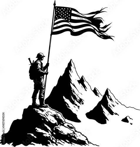 Victory for Palestine on the Peak Flag and Resistance vector 