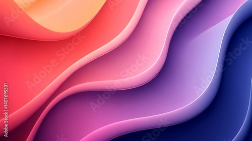 A colorful, abstract background with a blue line. The background is a mix of red, pink, and purple