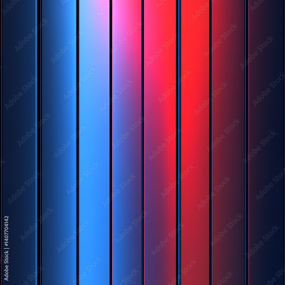 Colorful abstract light streaks with gradients showcasing vivid blue pink and red tones : Generative AI