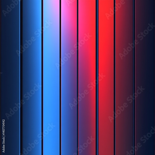 Obraz na płótnie Colorful abstract light streaks with gradients showcasing vivid blue pink and red tones : Generative AI w salonie
