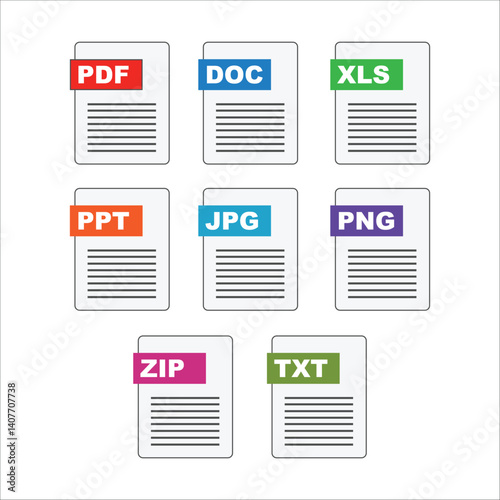 File Icon Vector Art, Icons, and Graphics Vol 01