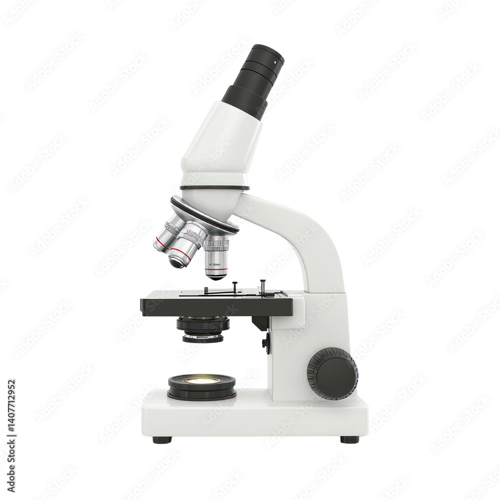 Scientific microscope cutout background for educational purposes laboratory setting high-quality image clear view Scientific microscope cutout background for educational purposes laboratory setting high-quality image clear view
