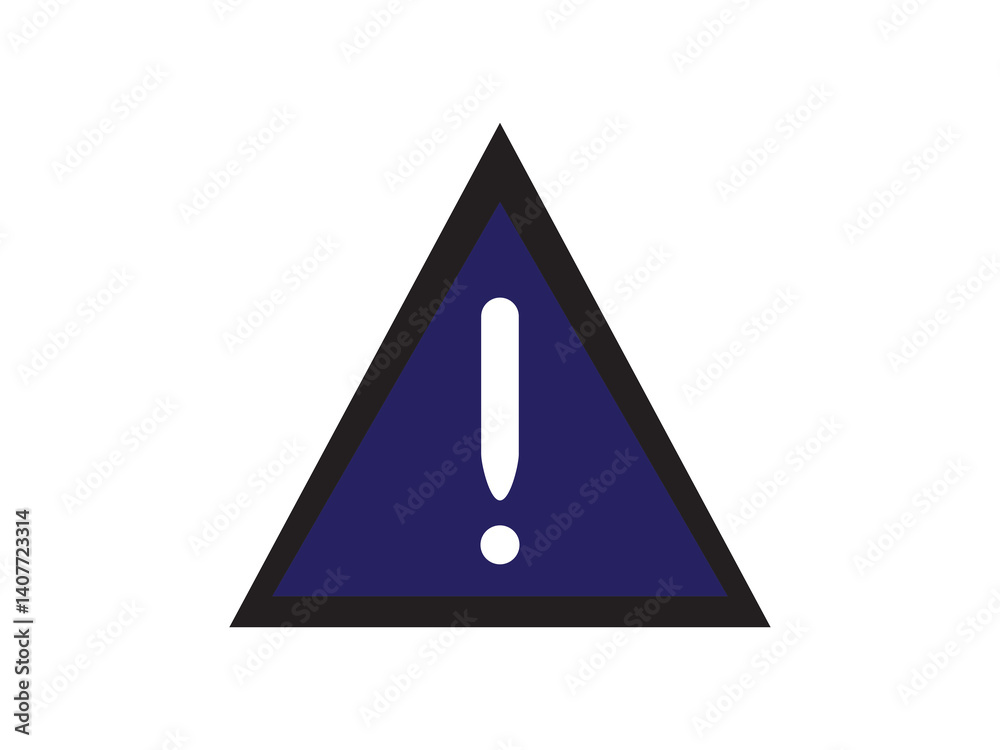 Attention icon and illustration design Attention icon and illustration design