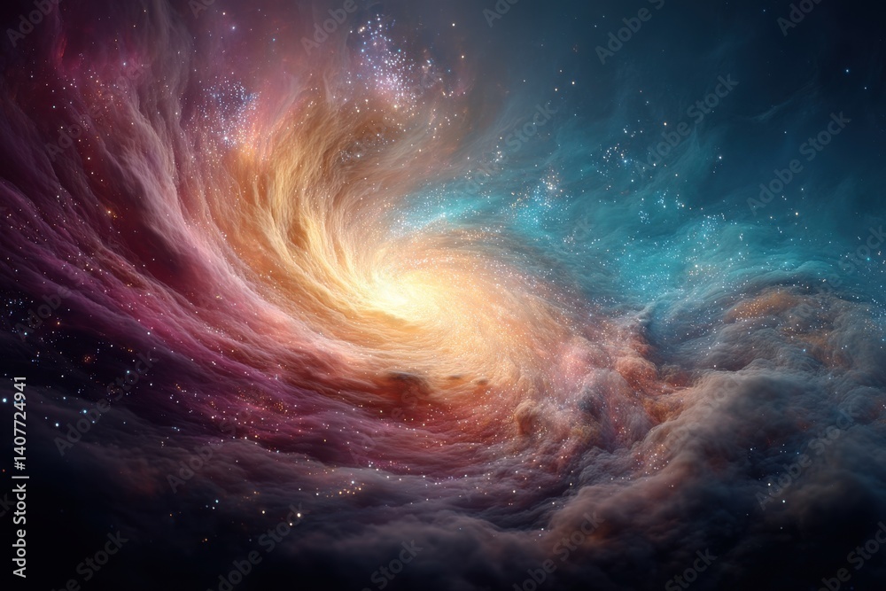 A mesmerizing cosmic cloudscape featuring swirling nebulae, vibrant colors, and celestial stardust creating a breathtaking astronomical spectacle of the universe. A mesmerizing cosmic cloudscape featuring swirling nebulae, vibrant colors, and celestial stardust creating a breathtaking astronomical spectacle of the universe.