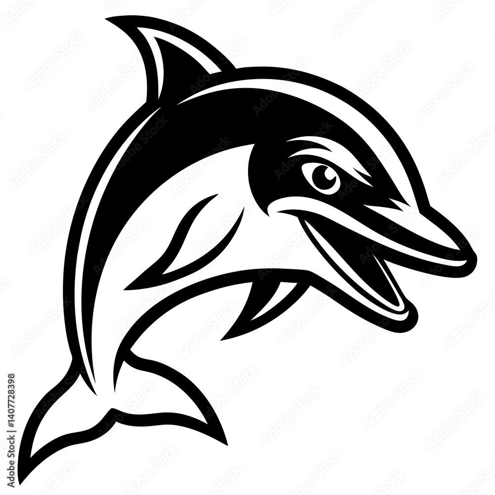 Obraz premium Dolfin image vector 