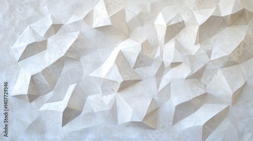 Abstract white industrial texture with simple geometric pattern, embodying minimalism and clean aesthetics.
