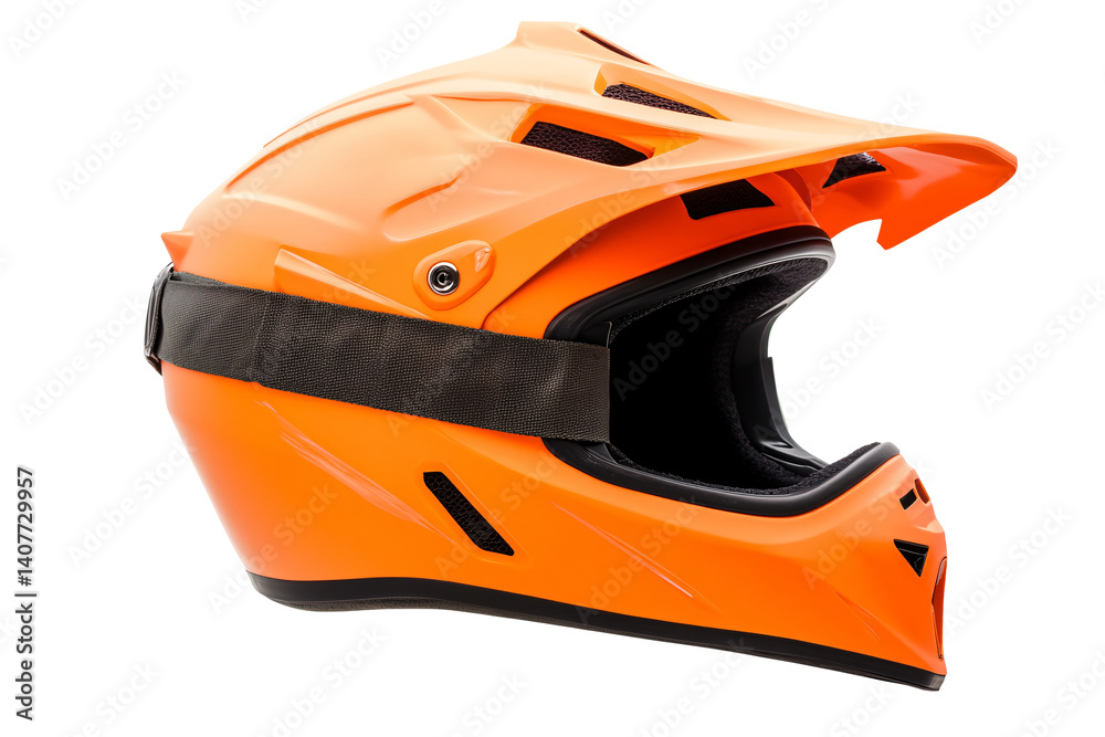 an orange motorcycle helmet an orange motorcycle helmet