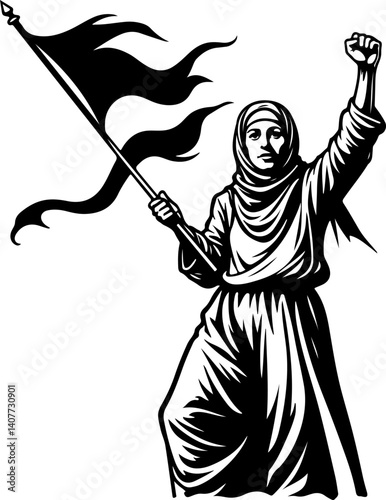 "United We Rise for Palestine"

"Palestinian Women Rise United"
"United We Rise: The Spirit of Palestinian Resistance"