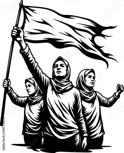 "United We Rise: Women of Palestine in Resistance"
"United We Rise for Palestine"

"Palestinian Women Rise United"

"United We Rise: The Spirit of Palestinian Resistance"