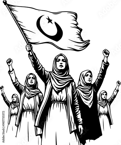 "United We Rise: Women of Palestine in Resistance"
"United We Rise for Palestine"

"Palestinian Women Rise United"

"United We Rise: The Spirit of Palestinian Resistance"